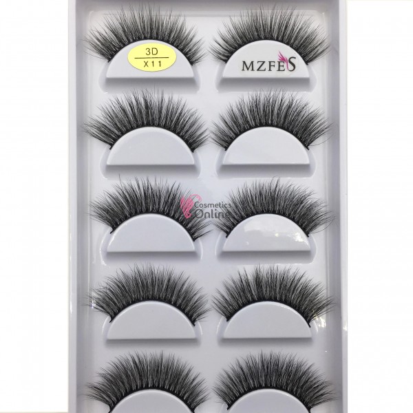 Gene false tip banda 5 perechi 3D Luxury Cod 3DX11